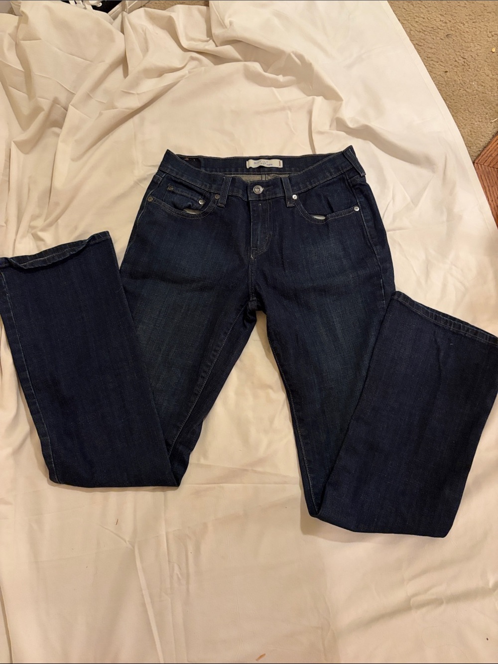 Levi's Dark Indigo Straight-Leg Women's Jeans